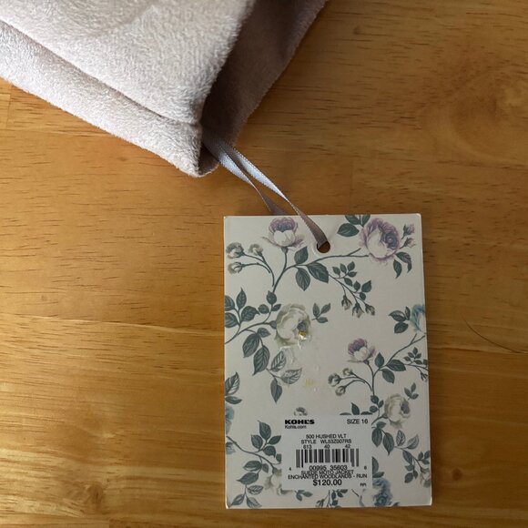 NWT! Lauren Conrad Runway Suede Jacket With RoseGold Hardware -- Sz 16 - Picture 6 of 6